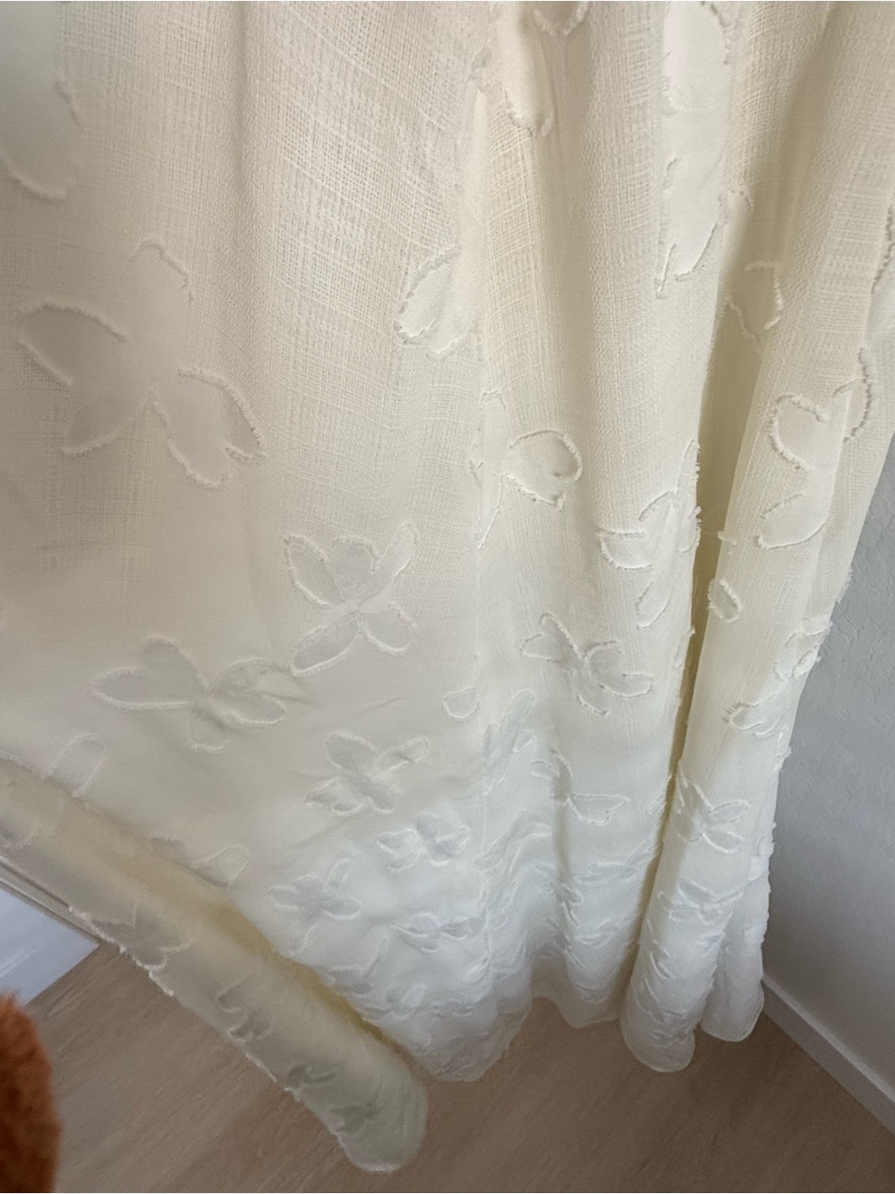 House of CB Ivory Floral Appliqué Maxi Dress - Picture 4 of 4